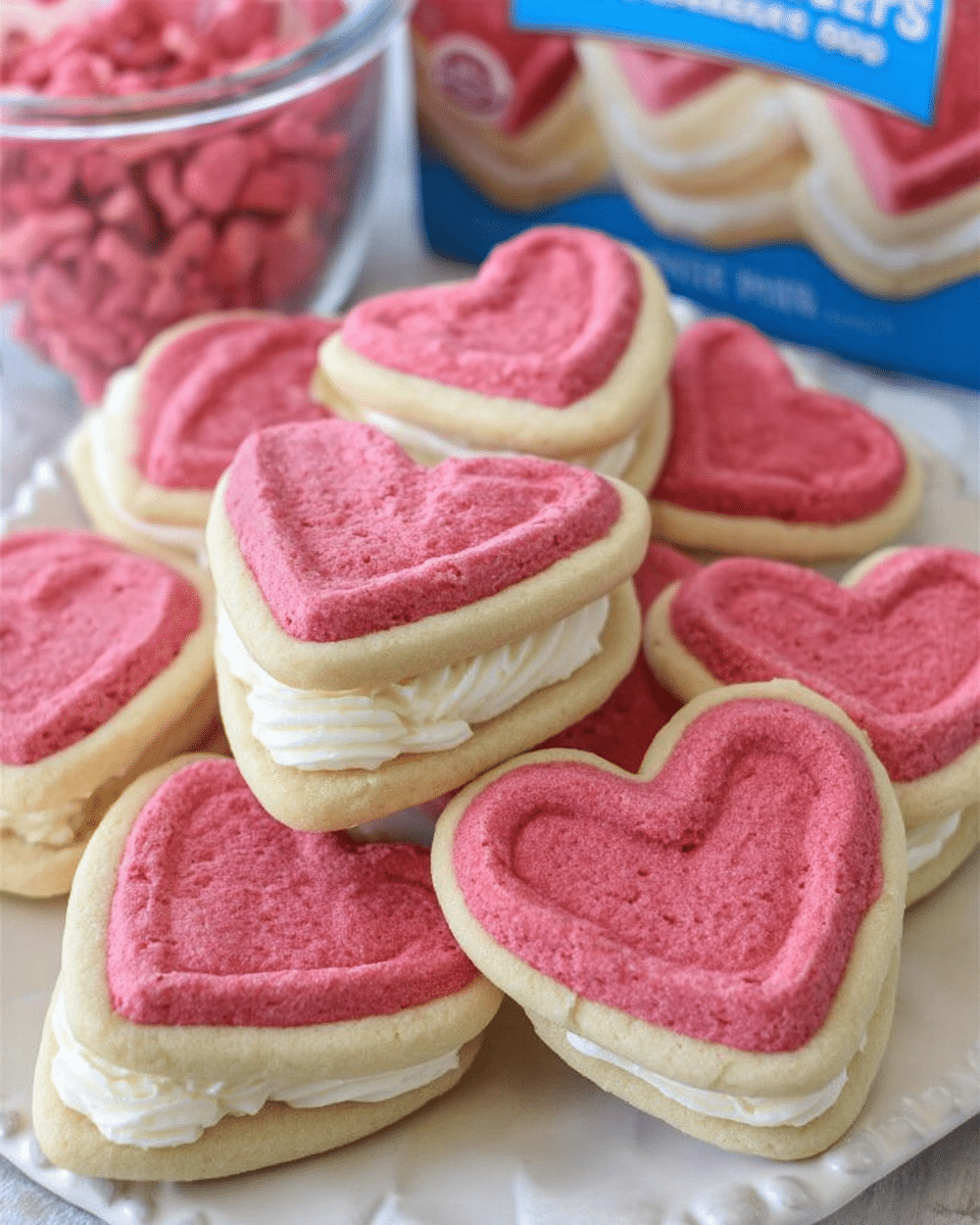 Pillsbury Heart Cookie Sandwiches