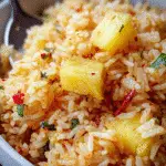 Pineapple Rice For Spring Dinner