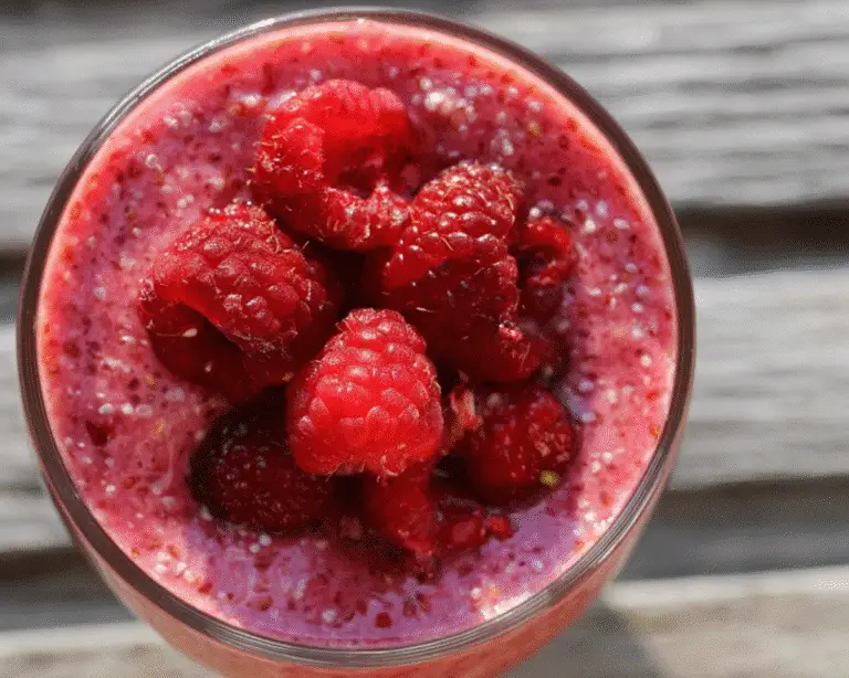 Raspberry Chia Seed Pudding