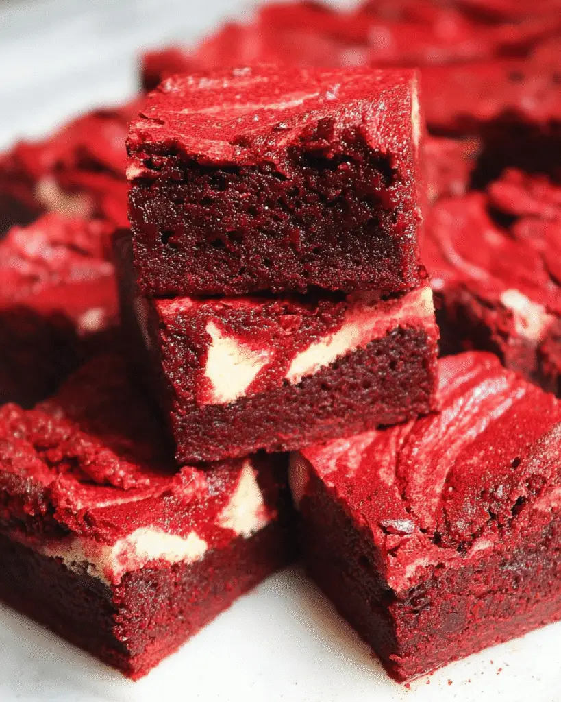 Red Velvet Brownies