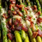Roasted Parmesan Asparagus with Bacon