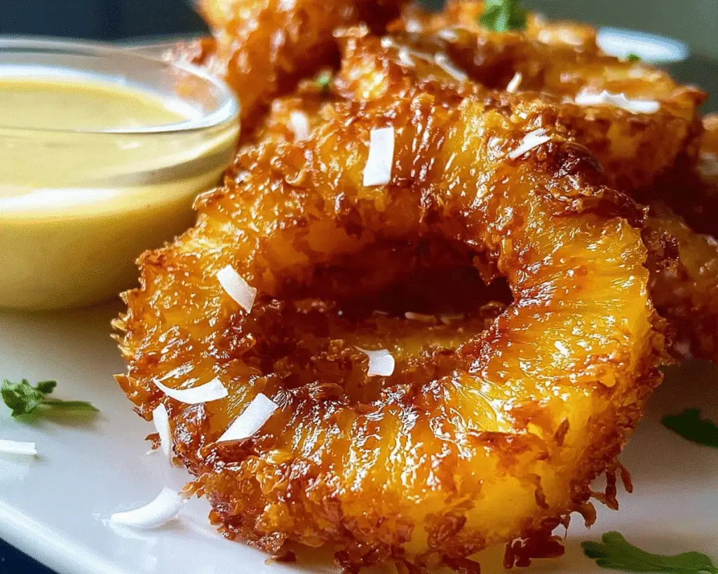 Rum-Soaked Fried Pineapple For Spring Desserts