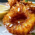 Rum-Soaked Fried Pineapple For Spring Desserts