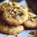 Salted Honey Pistachio Cookies For Spring Desserts
