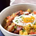 Sausage and Potato Breakfast Bowls For Spring