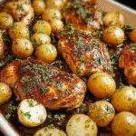 Sheet Pan Balsamic Chicken and Potatoes