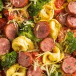Sheet Pan Sausage & Tortellini For Spring