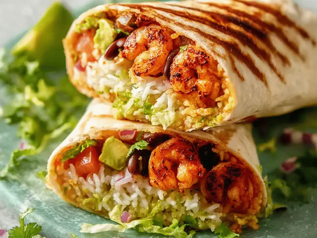 Shrimp Burritos