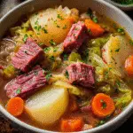 Slow Cooker Corned Beef & Cabbage Stew