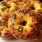 Spicy Jalapeño Cheddar Bagels For Spring