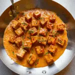 Spicy Tofu with Creamy Coconut Sauce