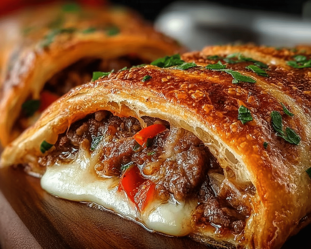 Steak Stromboli For Spring