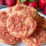 Strawberry Crunch Cookies For Spring Desserts