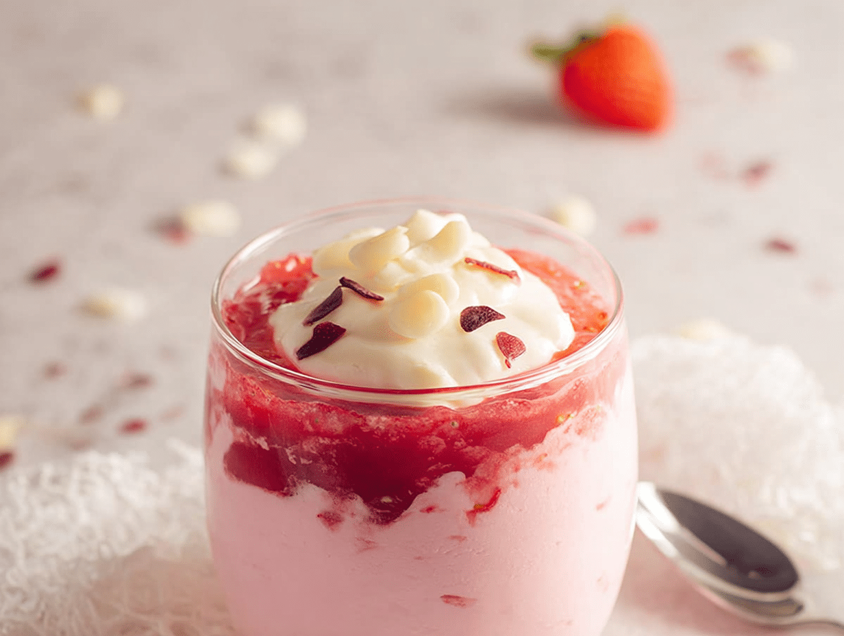 Strawberry Mascarpone Mousse