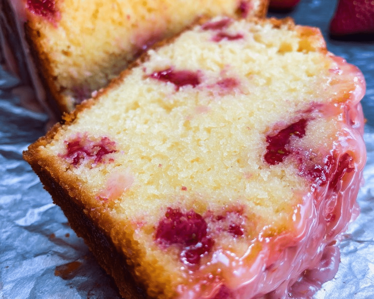 Strawberry Pound Cake For Spring Desserts