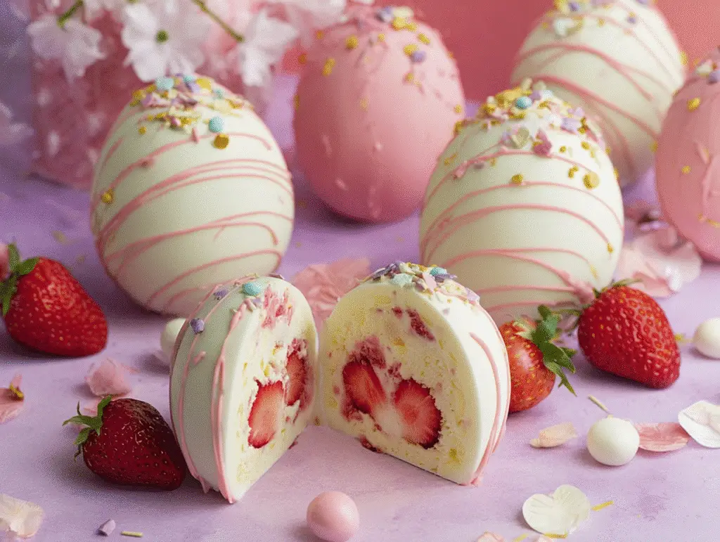 Strawberry Shortcake Easter Egg Bombs