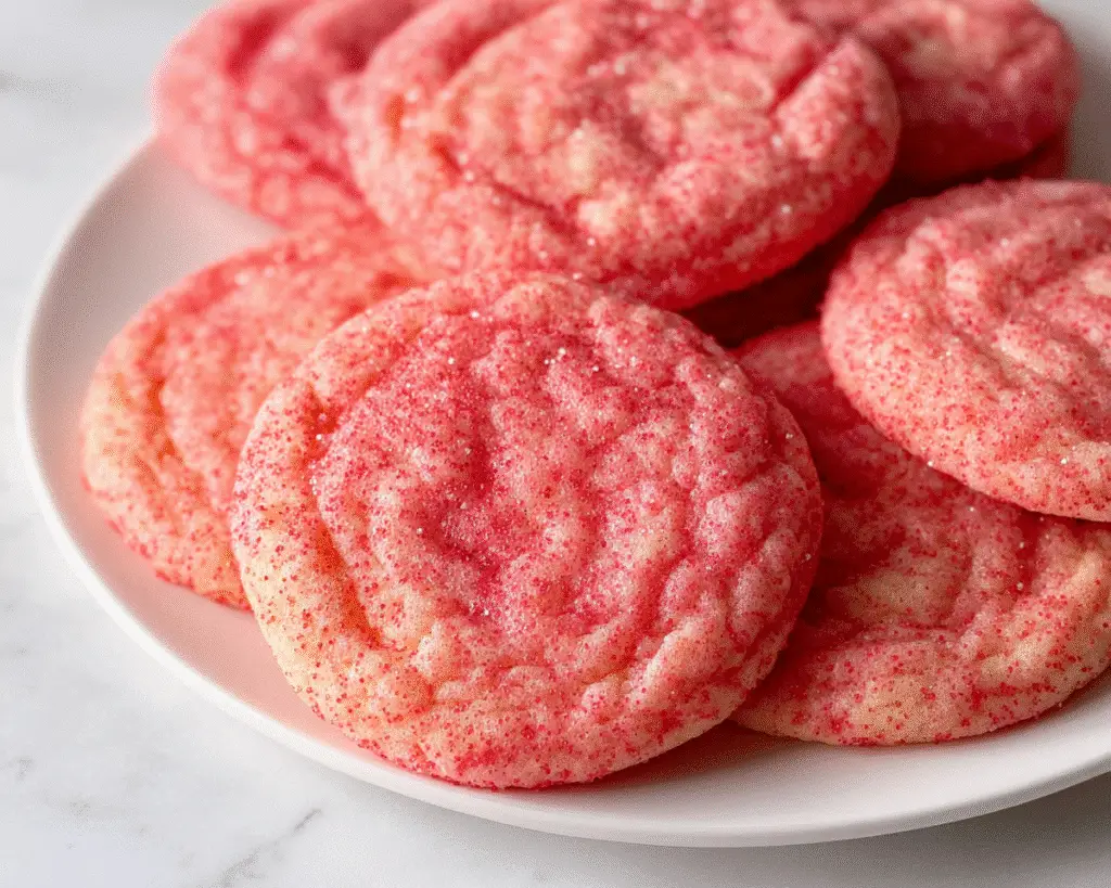 Strawberry Sugar Cookies For Spring Desserts