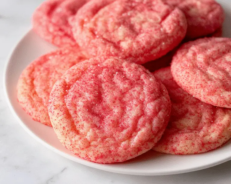 Strawberry Sugar Cookies For Spring Desserts