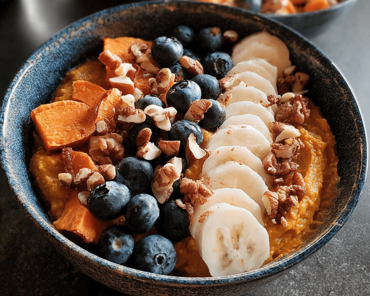 Sweet Potato Breakfast Bowls For Spring