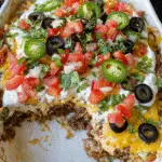 Taco Casserole For Spring Dinner