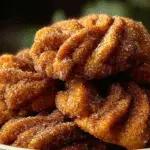 Tasty Churro Crinkle Cookies