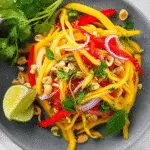 Thai Mango Salad For Spring