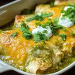 Tomatillo Chicken Thigh Enchiladas For Spring