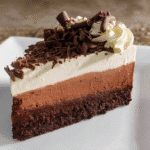 Triple Chocolate Mousse Cake