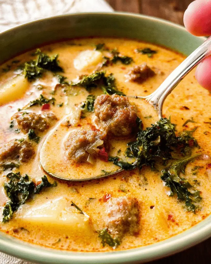 Tuscan Sausage and Potato Soup