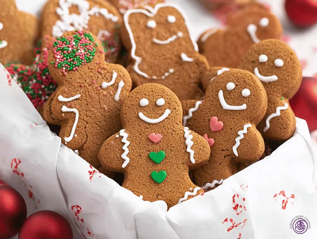 Valentine's Day Gingerbread Cookies