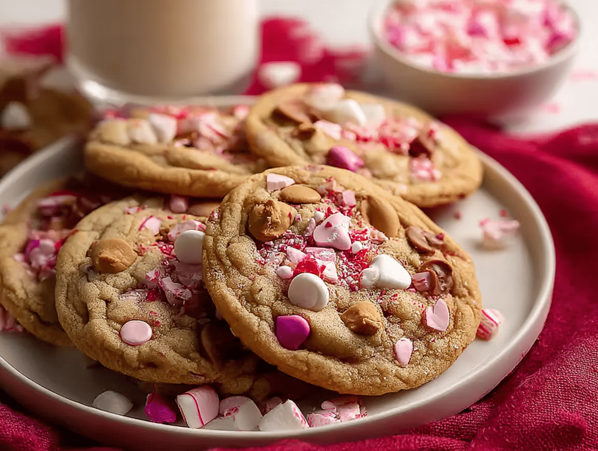 Valentine’s Day Kitchen Sink Cookies