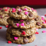 Valentine’s Day Oatmeal Cookies