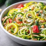 Zucchini Noodle Salad For Spring