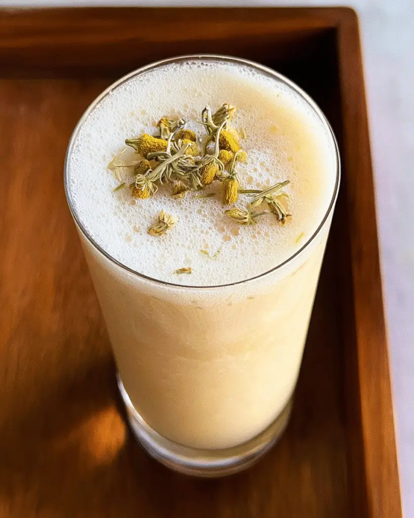 Banana Chamomile Tea Smoothie