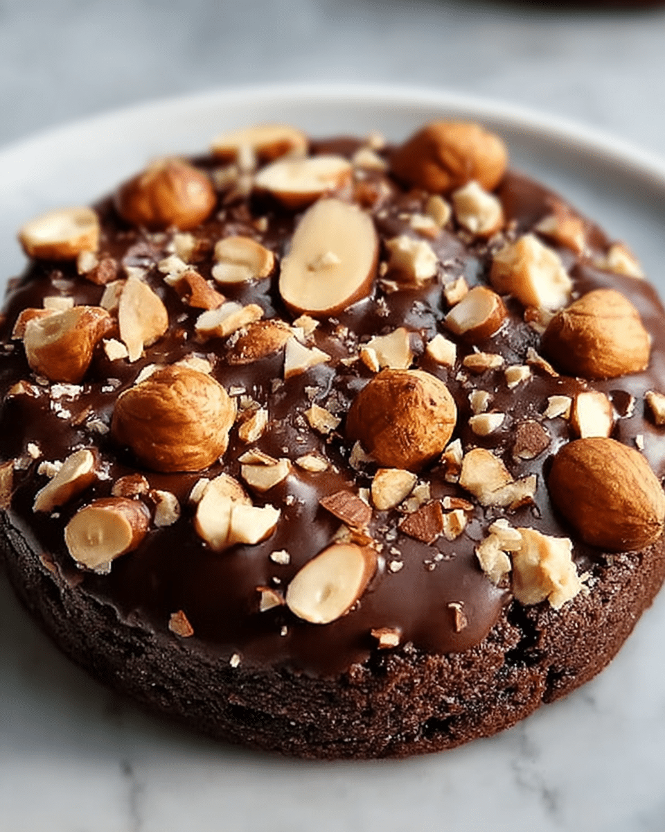 Chocolate Hazelnut Crunch Cookies