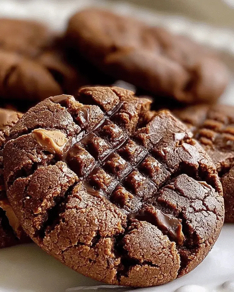 Chocolate Peanut Butter Cookies