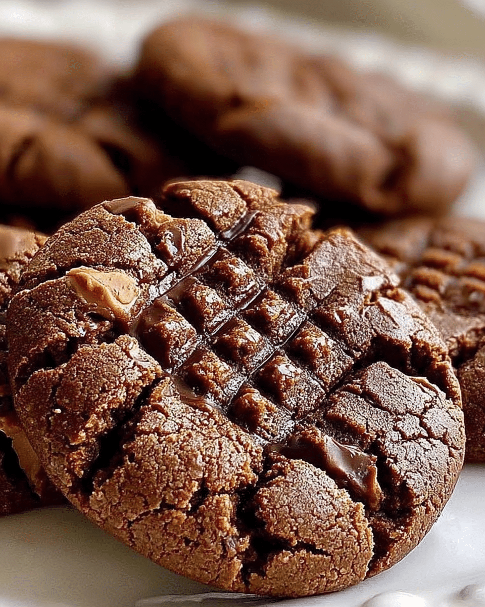 Chocolate Peanut Butter Cookies