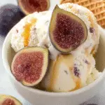 Luscious Fig and Ricotta Ice Cream