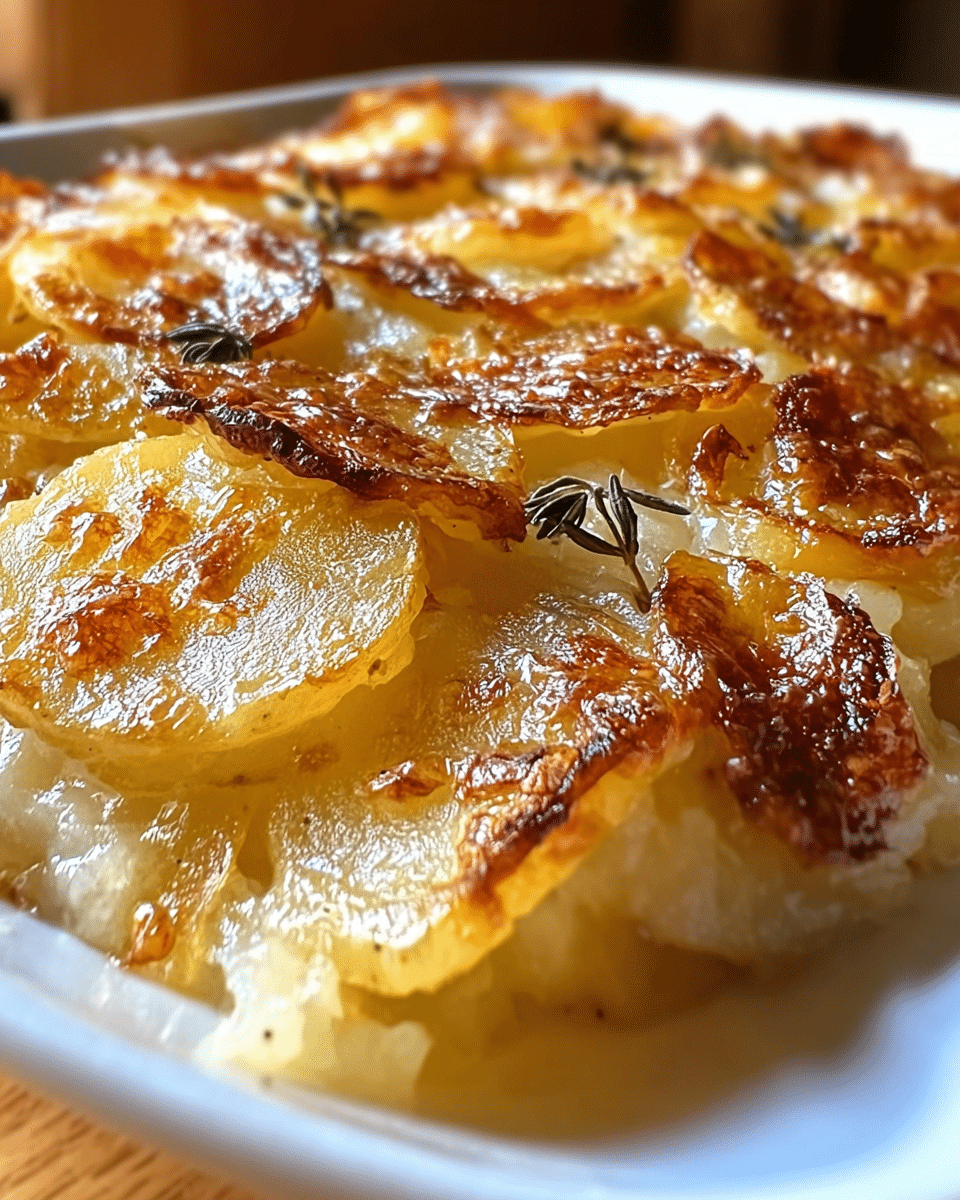 Savory French Onion Potato Casserole