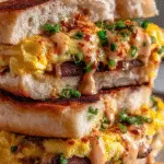Spicy Chipotle Egg Breakfast Sandwiches
