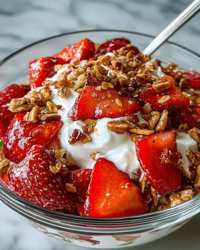 Strawberry Crackle Salad
