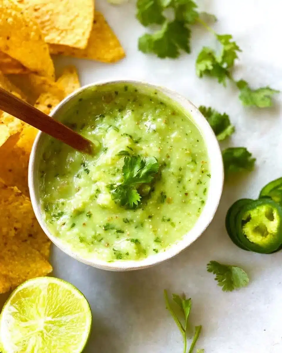 Avocado Tomatillo Salsa
