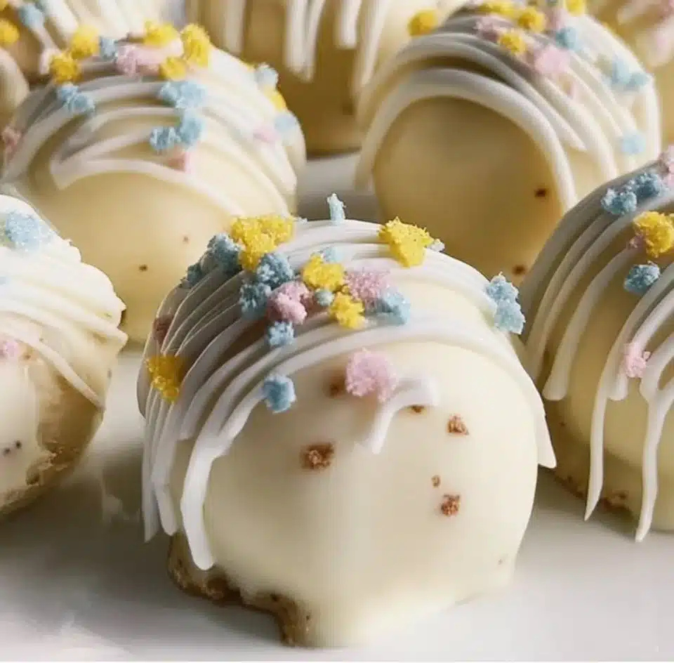 Banana Pudding Easter Truffles