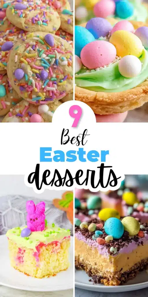 Colorful Easter dessert recipes for spring celebration