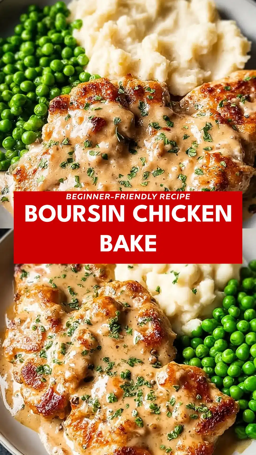 Boursin Chicken Bake