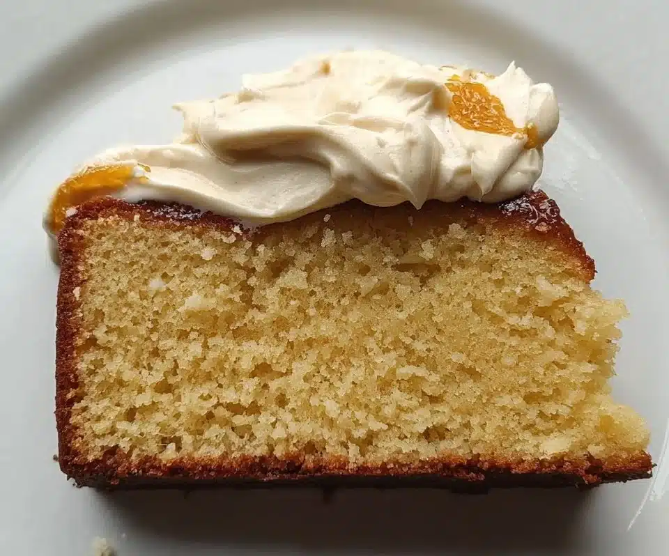 Burnt Honey Cream & Orange Cake