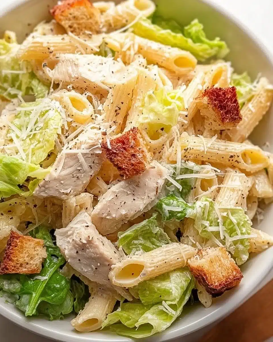 Caesar Pasta Salad