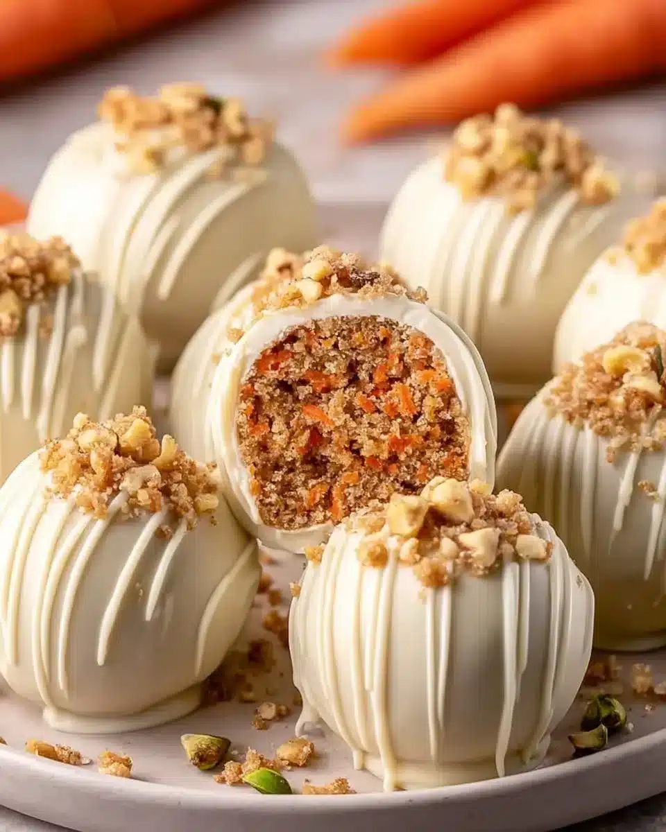 Carrot Cake Truffles