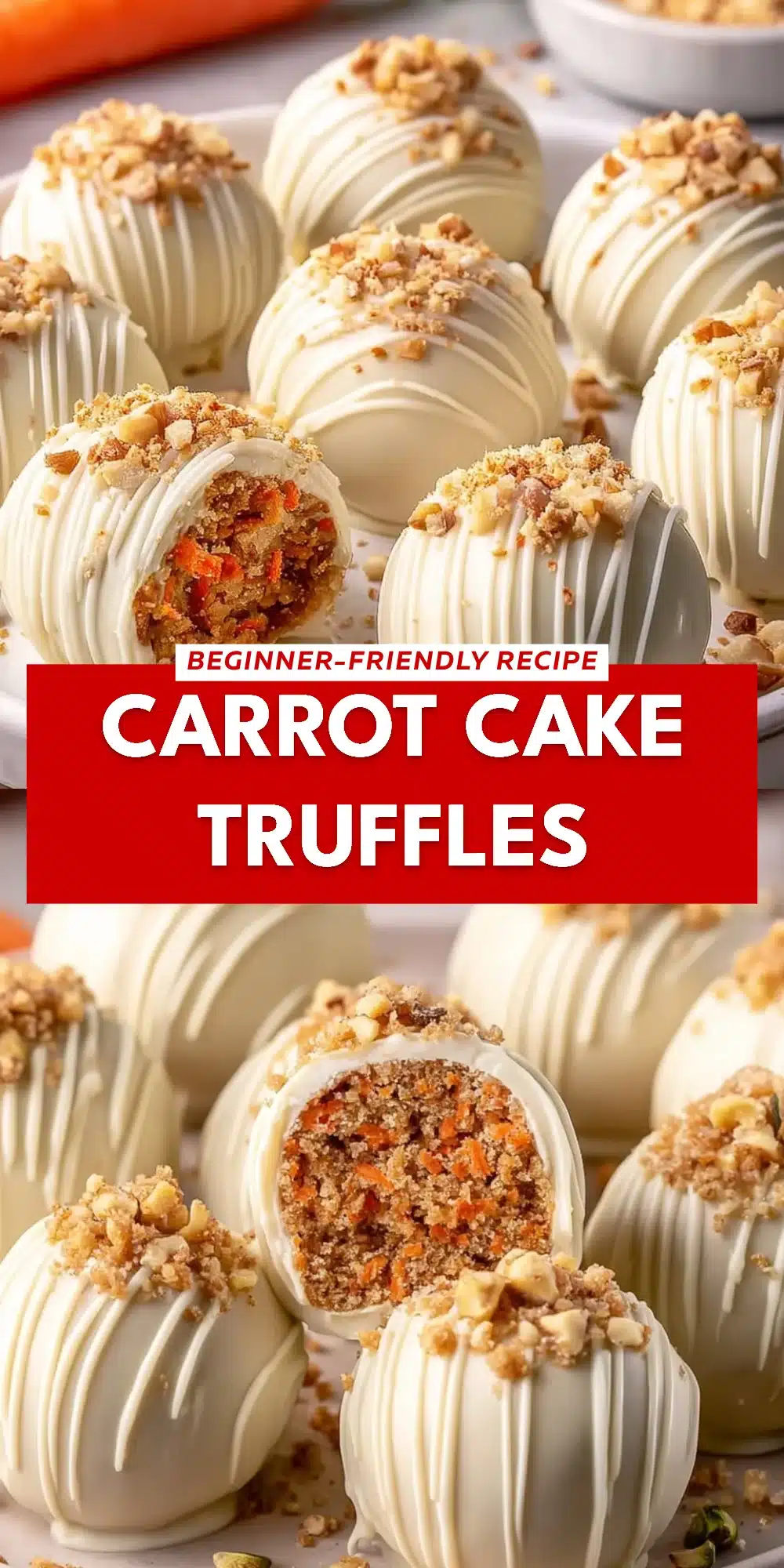 Carrot Cake Truffles