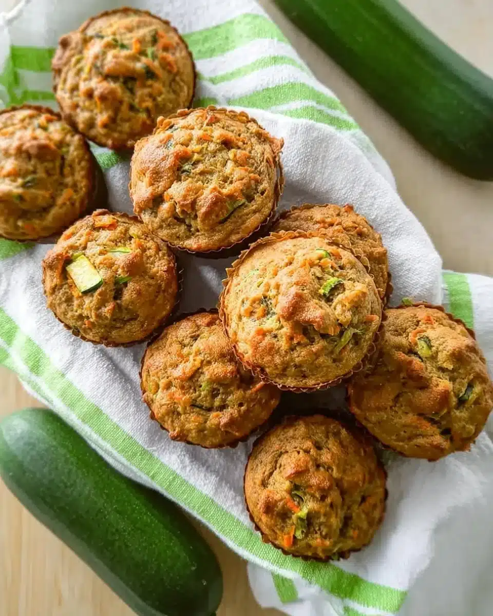 Carrot Zucchini Muffins